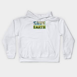 Save Earth Kids Hoodie